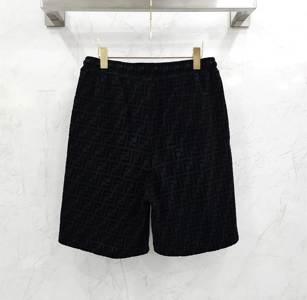 [럭스유] 48 / 펜디 FF 모티프 버뮤다 쇼츠 FB0689A7D5F0ABB