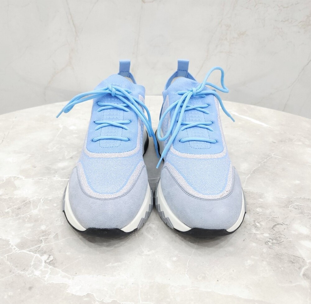 [럭스유] (새상품) 38.5 / 에르메스 스카이블루 어딕트 스니커즈