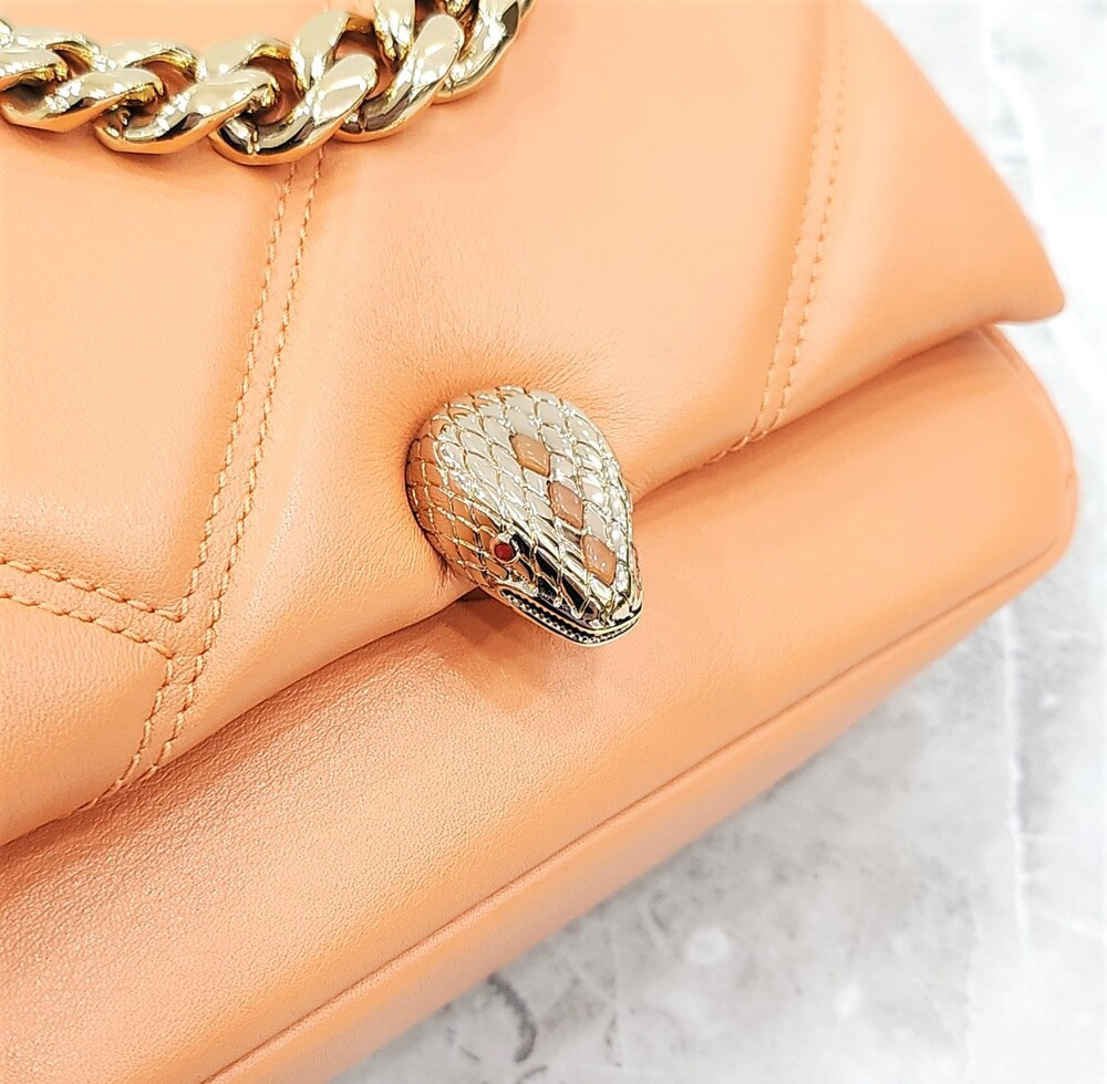 [럭스유] (새상품) 불가리 세르펜티 카보숑 레더 미니 크로스백