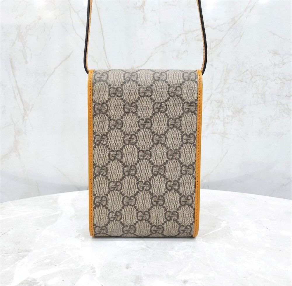 [럭스유] 구찌 X 카이 한정판 GG 슈프림 테디베어 미니 크로스백