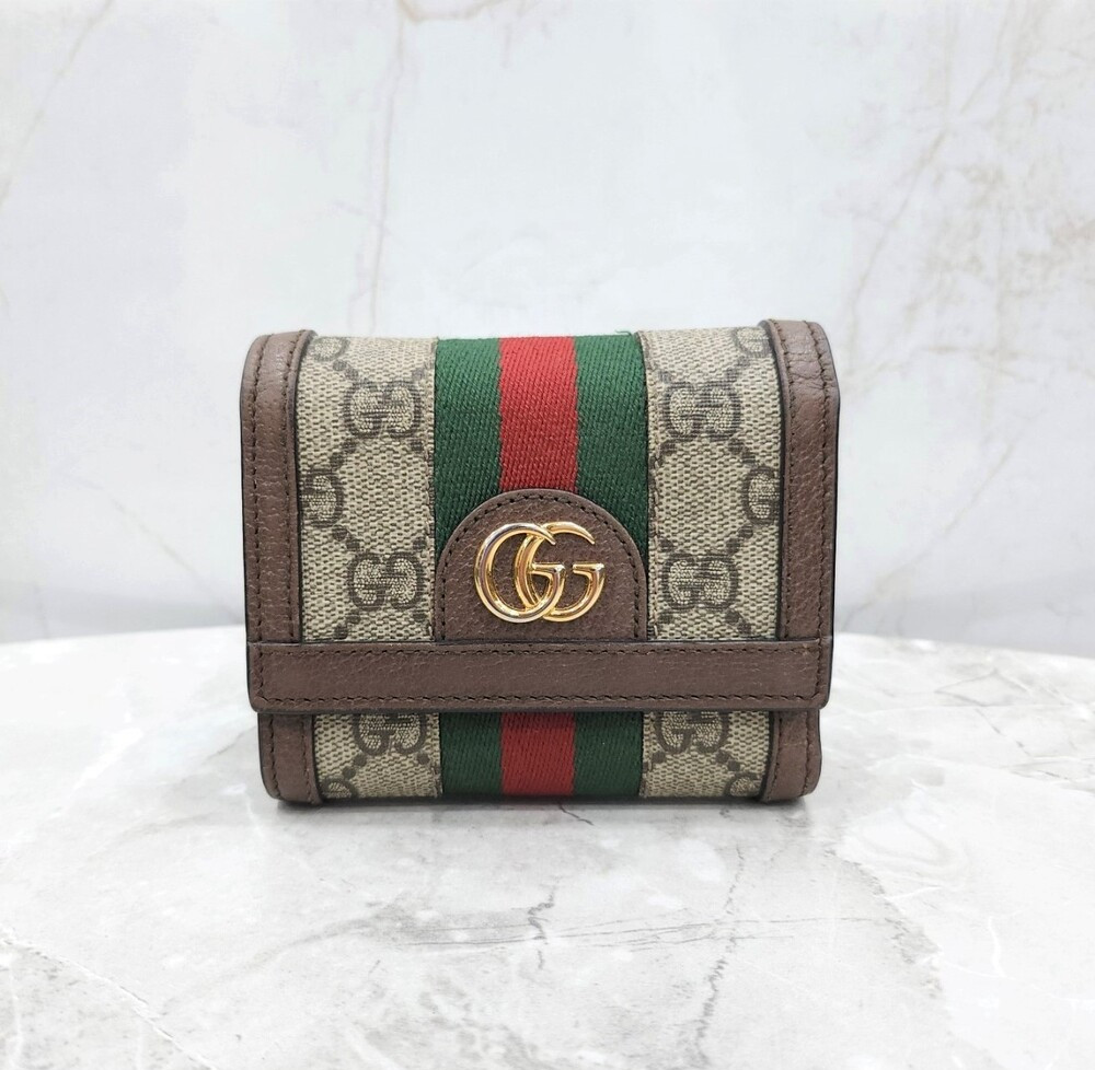 [럭스유] 구찌 GG 수프림 오피디아 반지갑 523174