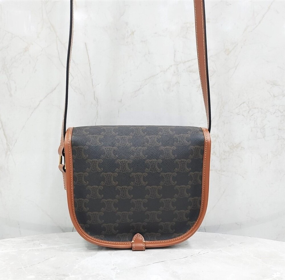 [럭스유] 셀린느 트리옹프 캔버스 미디엄 폴코백 191502BZJ