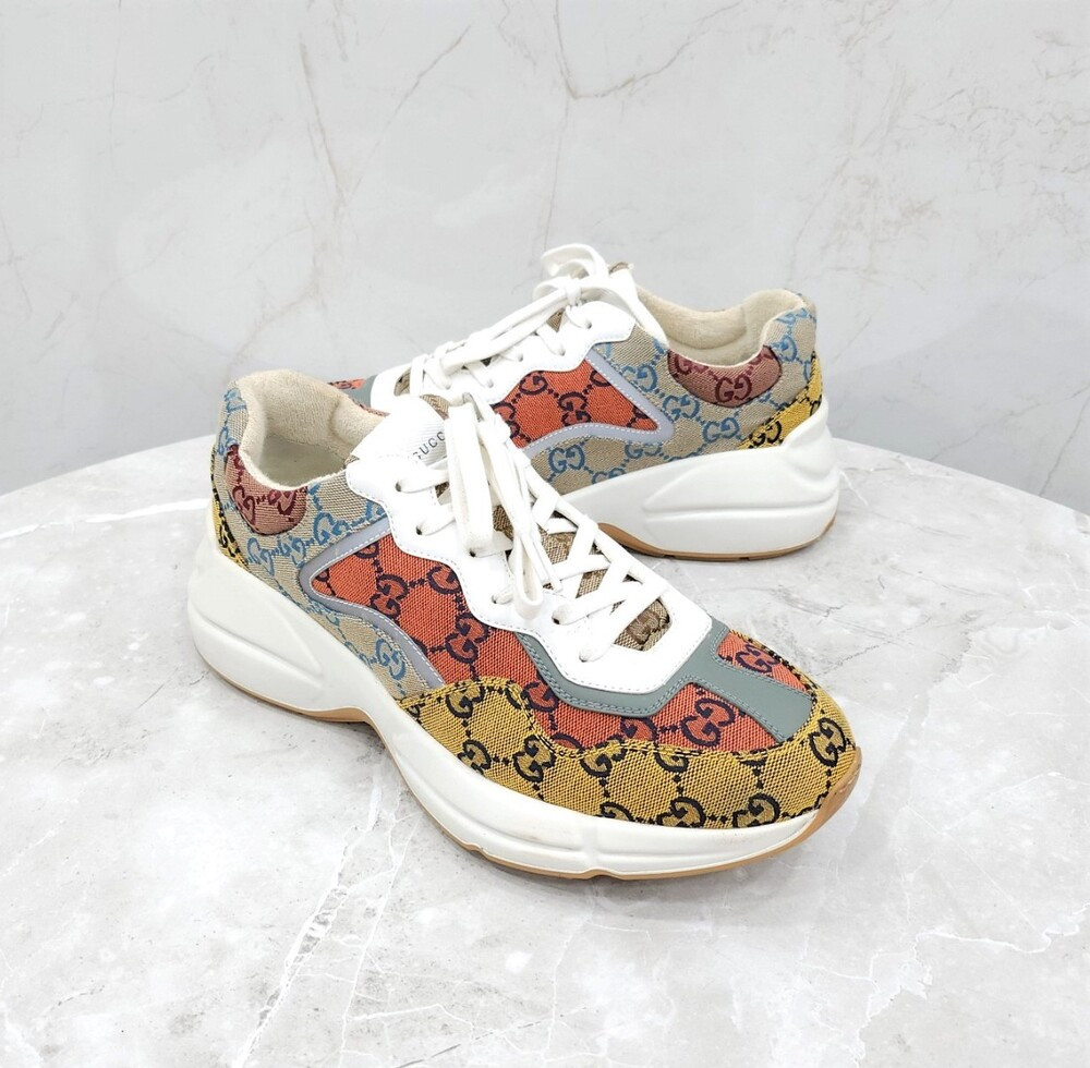 [럭스유] 8 / 구찌 GG 멀티 라이톤 스니커즈 663659