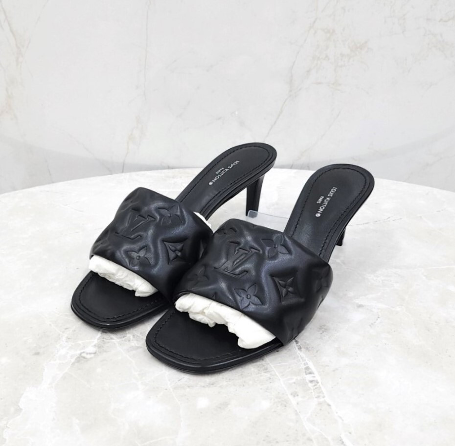 [럭스유] (새상품) 37 / 루이비통 리바이벌 뮬 블랙