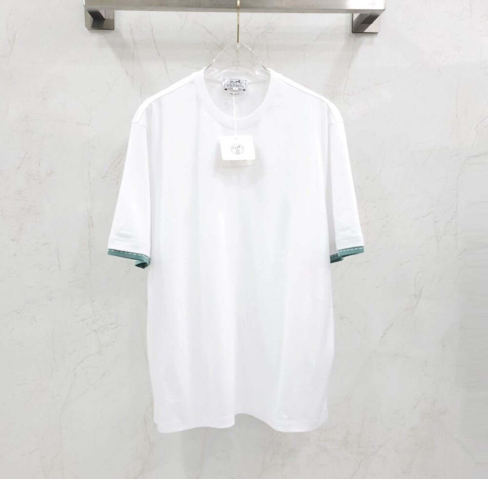 [럭스유] (새상품) M / 에르메스 Piqures Sellier 반팔 티셔츠 H567815HA