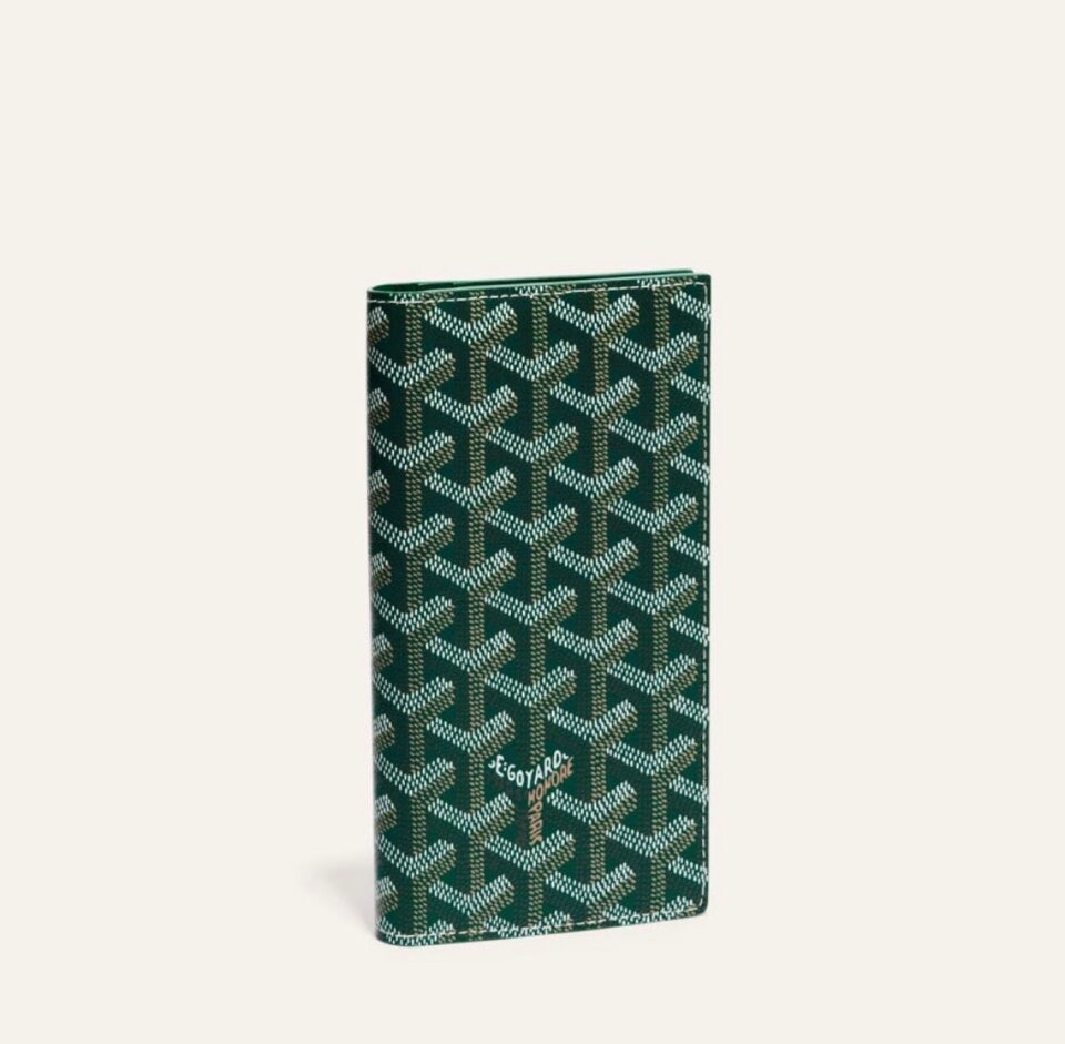 [럭스유] 고야드 스페셜 그린 생로슈 장지갑 APMROCH2