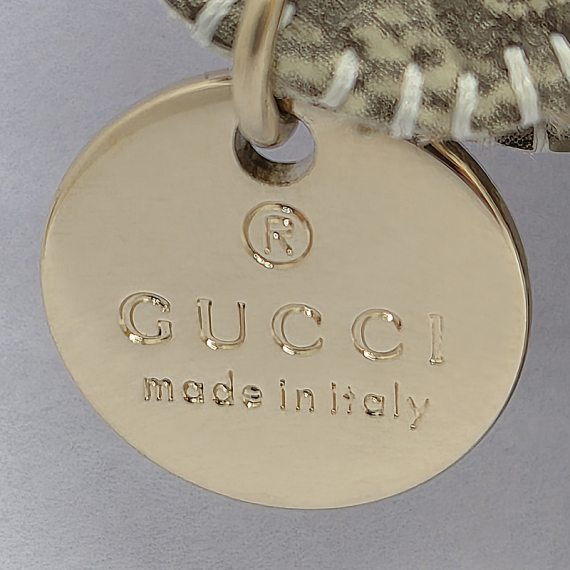 구찌 강아지 장식 백참 키홀더 미사용제품 206082 