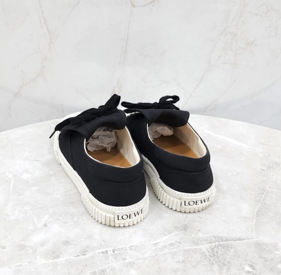 [럭스유] 36 / 로에베 캔버스 아나그램 플랩 스니커즈 L815282X20