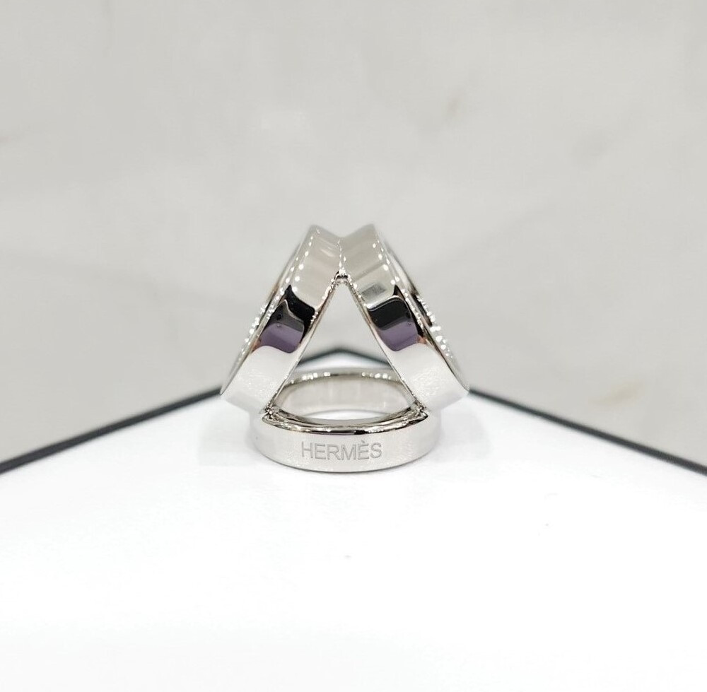 [럭스유] (새상품) 에르메스 트윌리 미니 트리오 링 H603653S