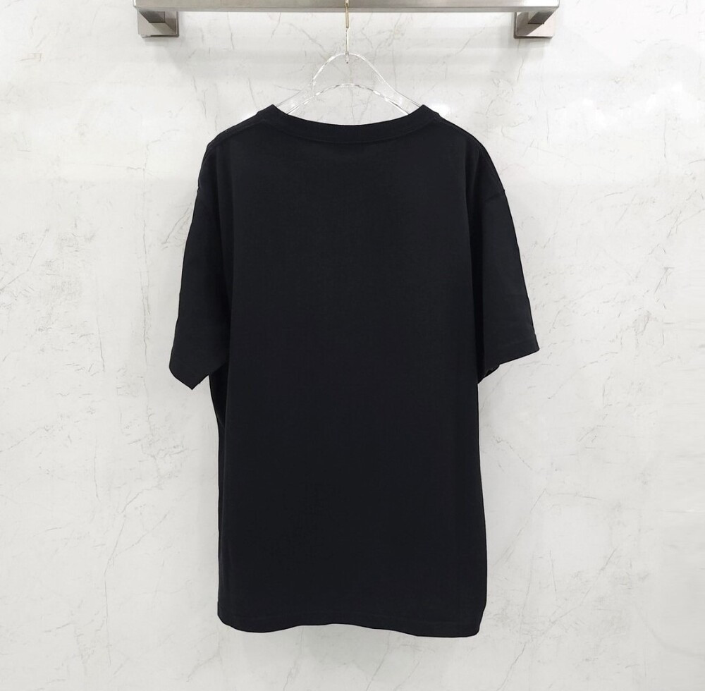 [럭스유] X3L / 디올 로고 꾸뛰르 코튼 반팔 티셔츠 343J696C0554