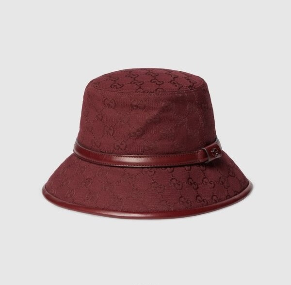 [럭스유] (새상품) 구찌 GG 모노그램 코튼 버킷햇 L 833280