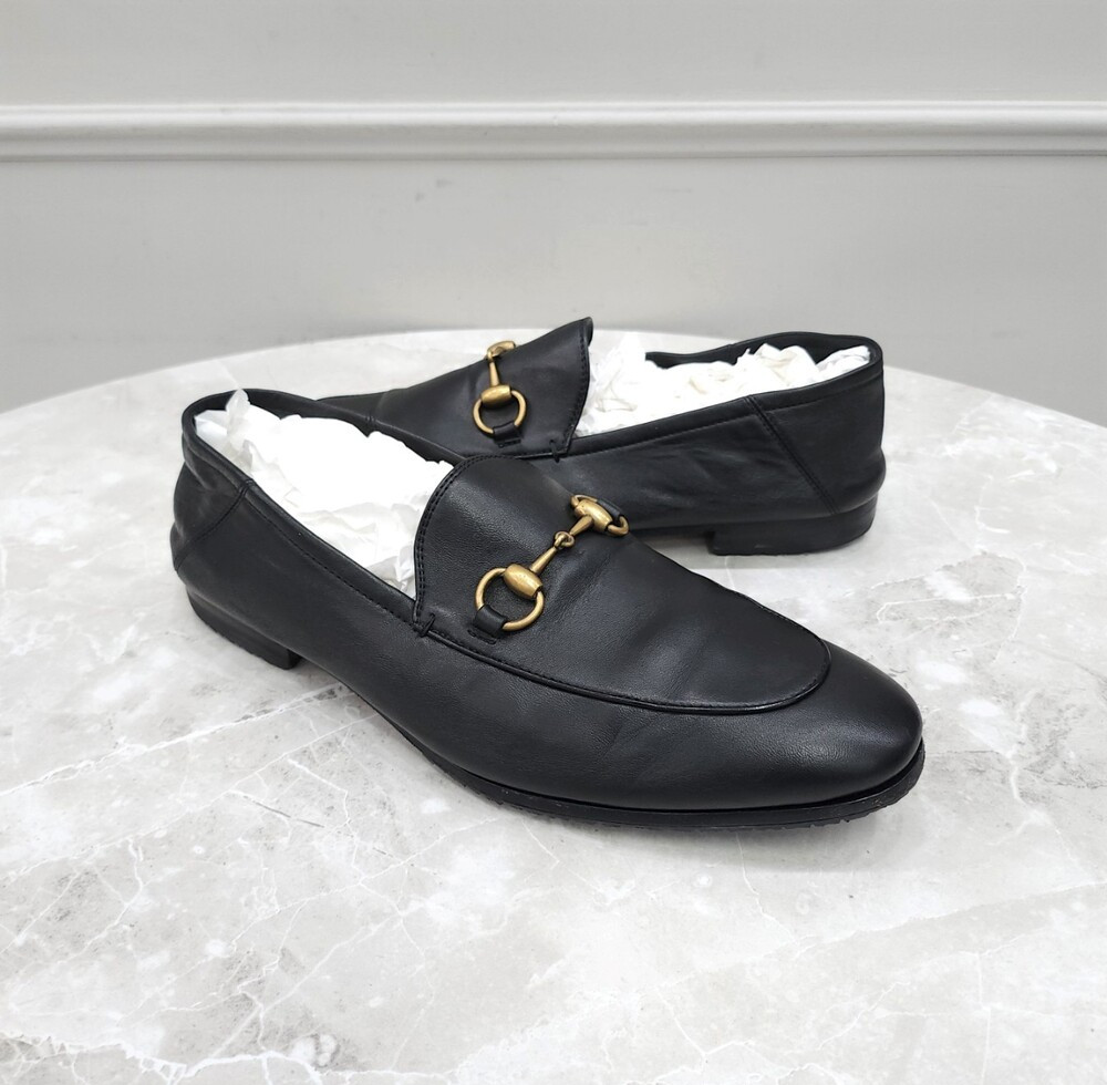 [럭스유] 8 / 구찌 홀스빗 금장 레더 로퍼