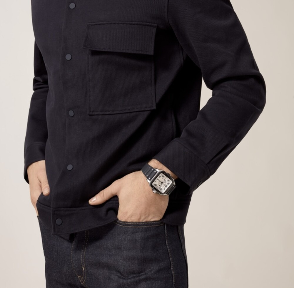 [럭스유] (새상품) 까르띠에 산토스 크로노그래프 시계 WSSA0017