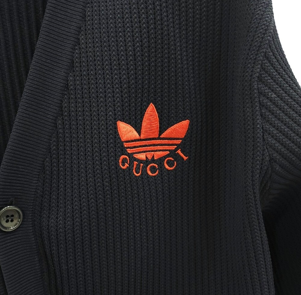 [럭스유] M / 구찌 X 아디다스 비스코스 가디건