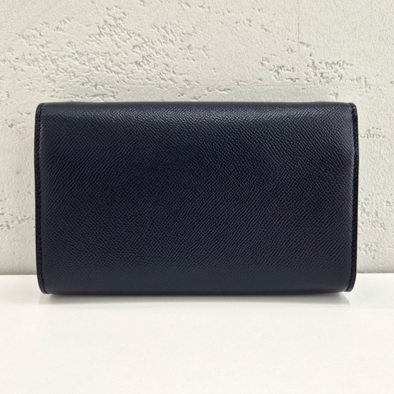 페레가모 간치니 미니 체인 크로스백 네이비 22-0017