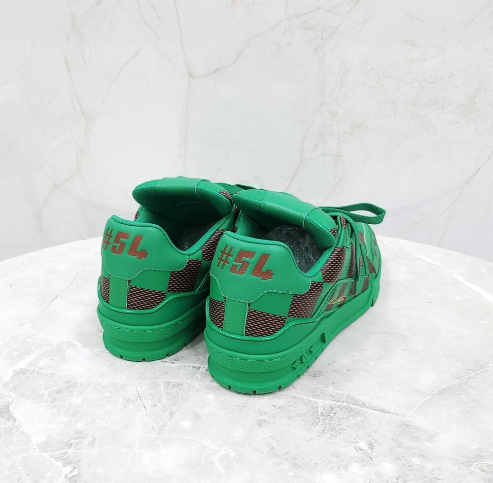 [럭스유] (새상품) 8 / 루이비통 퍼렐 LV 트레이너 다미에 팝컬렉션 스니커즈 1ACN5D