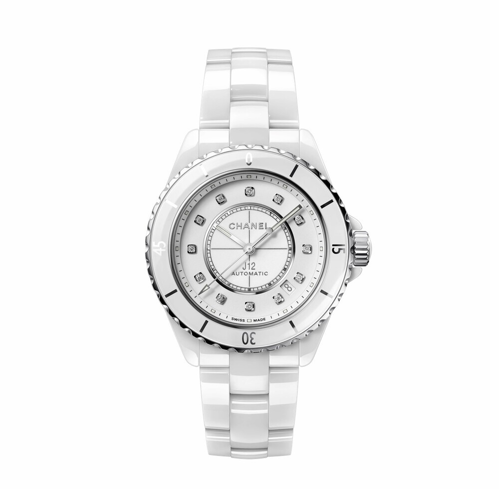 [럭스유] (새상품) 샤넬 J12 다이아몬드 세라믹 칼리버 시계 38mm H5705