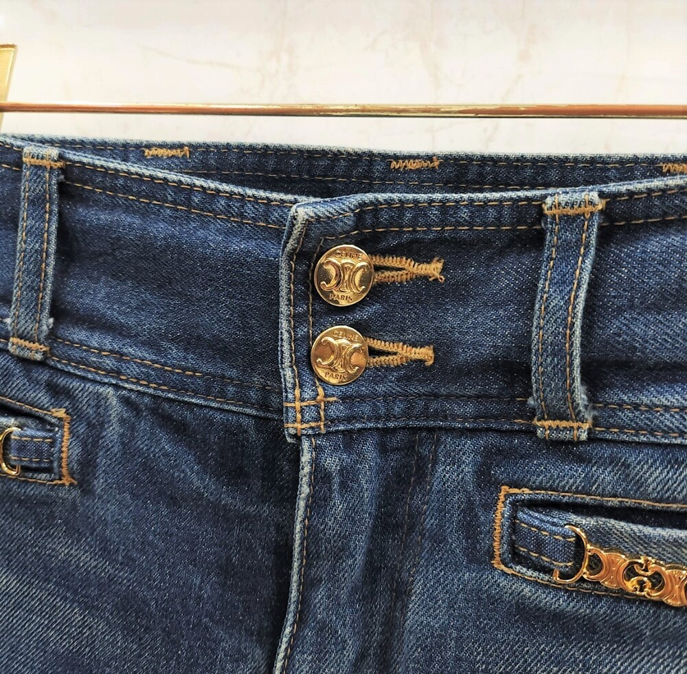 [럭스유] 26 / 셀린느 제인 워시 플레어 데님 팬츠 2N991365M07DU