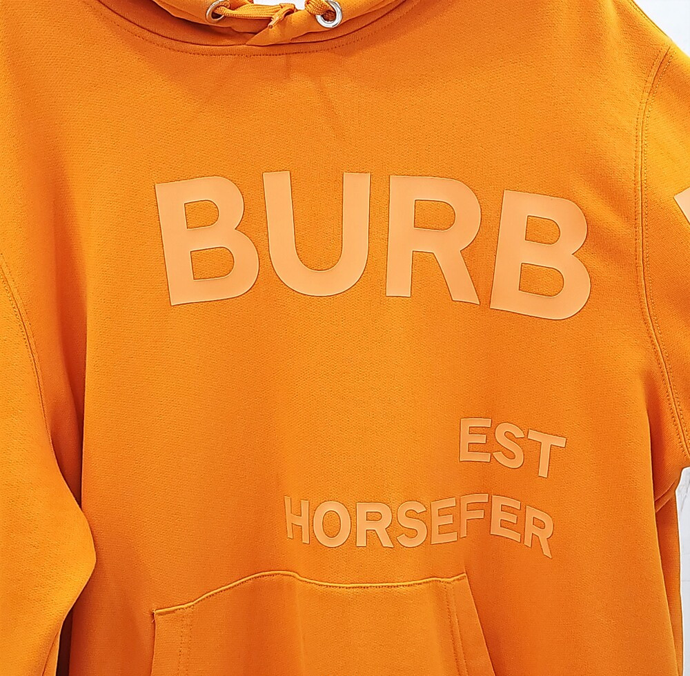 [럭스유] L / 버버리 로고 프린팅 후드티