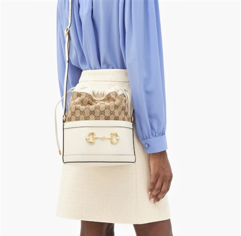 [럭스유] 구찌 1955 홀스빗 버킷백 스몰