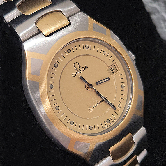 오메가 씨마스터 폴라리스 18K 골드 32MM 남성시계 396.1022