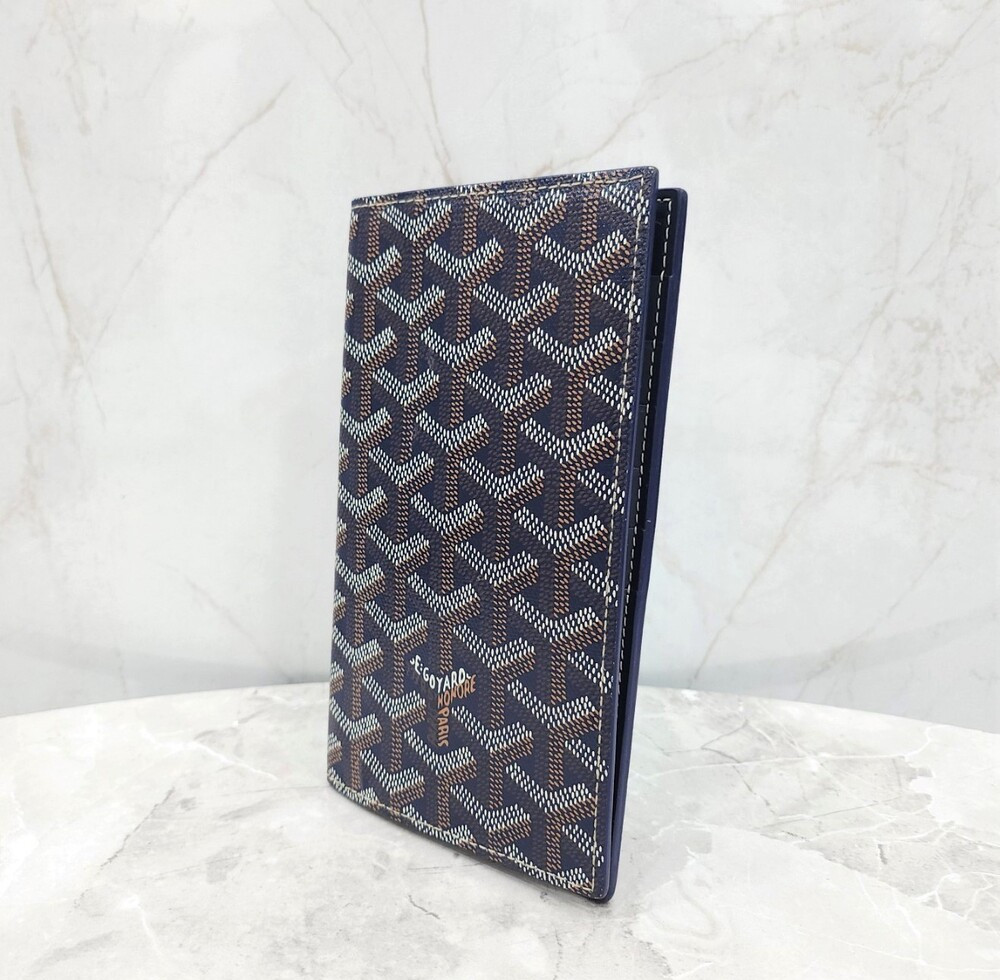 [럭스유] 고야드 스페셜 네이비 생로슈 장지갑