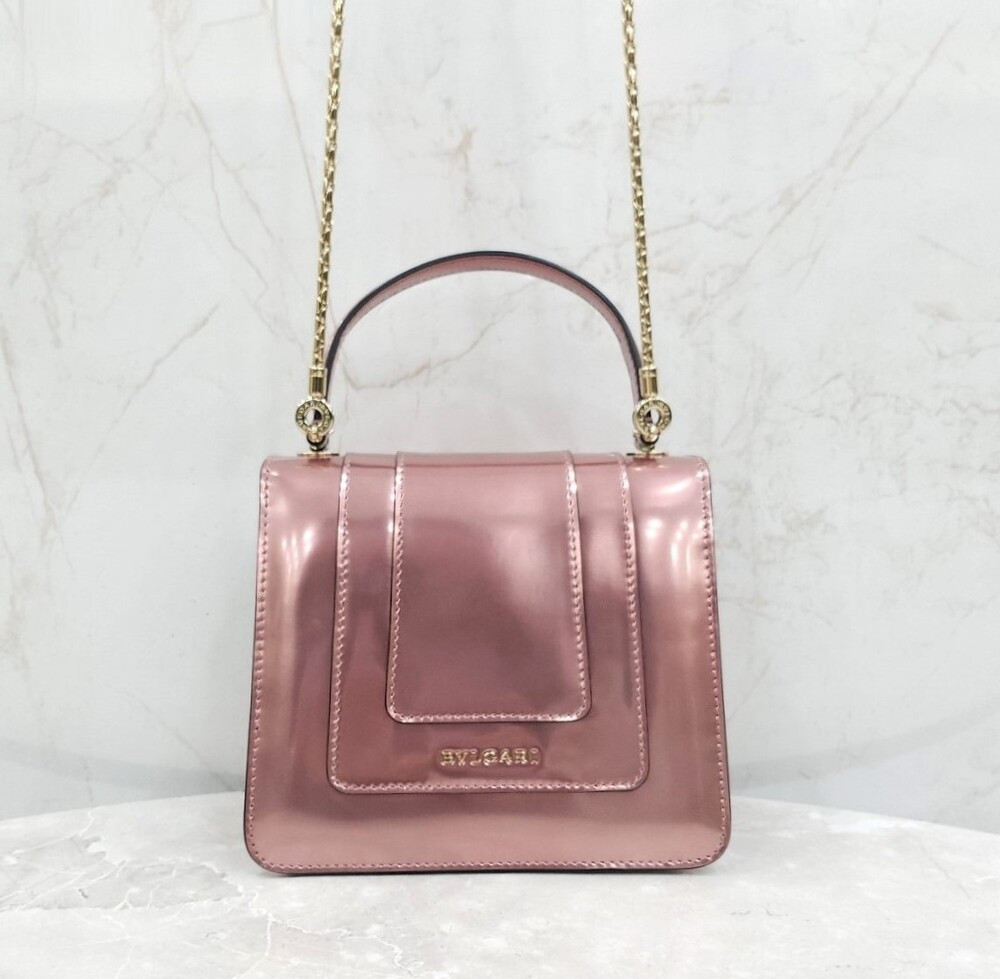 [럭스유] (새상품) 불가리 세르펜티 포에버 탑핸들 토트 숄더백 핑크