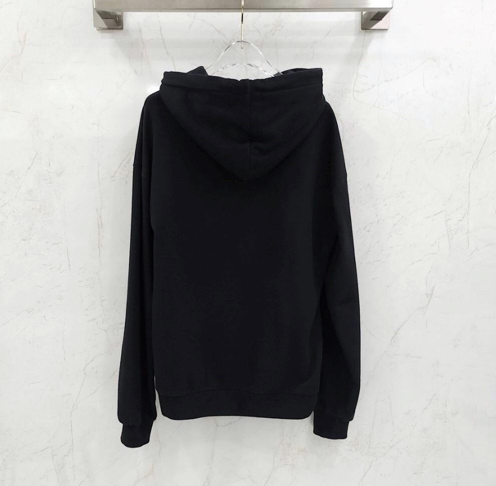 [럭스유] M / 셀린느 스트라스 라인스톤 후드 블랙 멀티컬러 2Y87B670Q