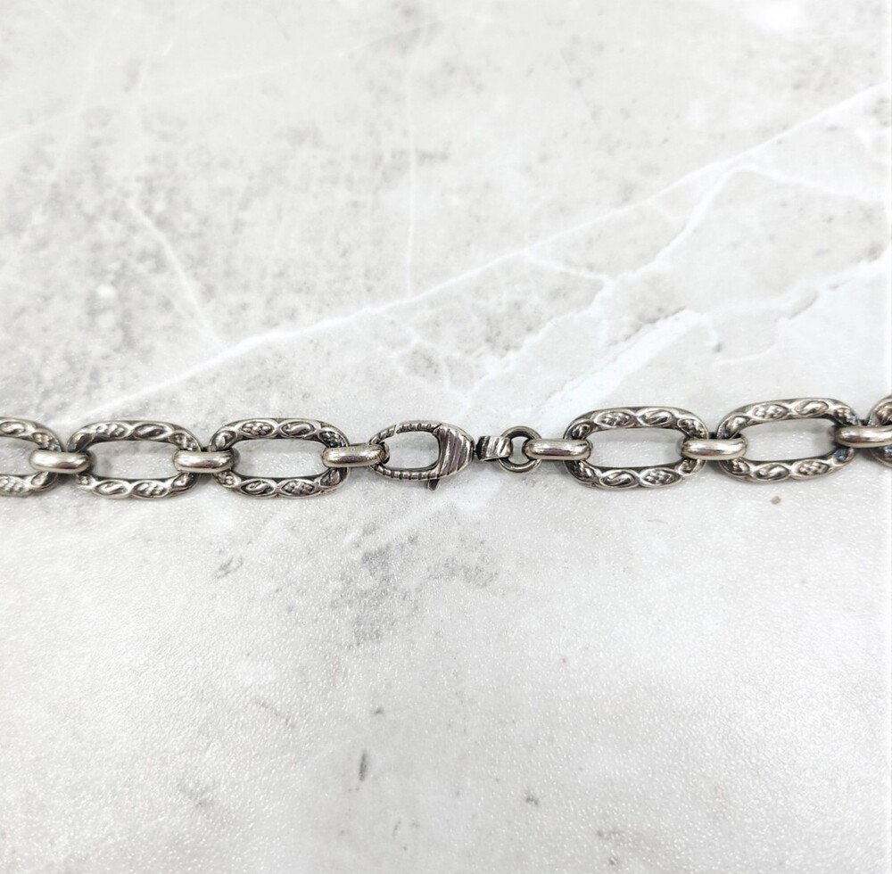 [럭스유] (새상품) 구찌 인터로킹 G 펜던트 엔틱 목걸이