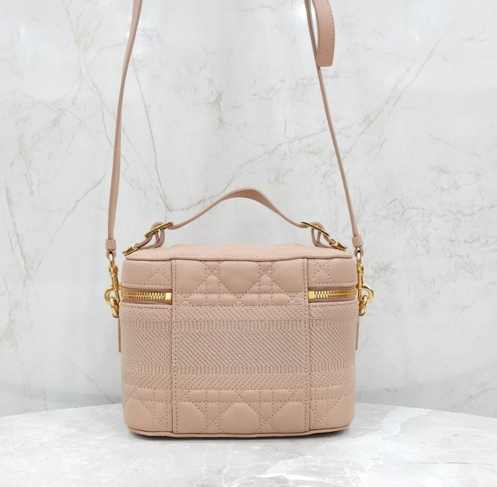 [럭스유] 디올 트리블 베니티 토트 숄더백 핑크 S5480VREY