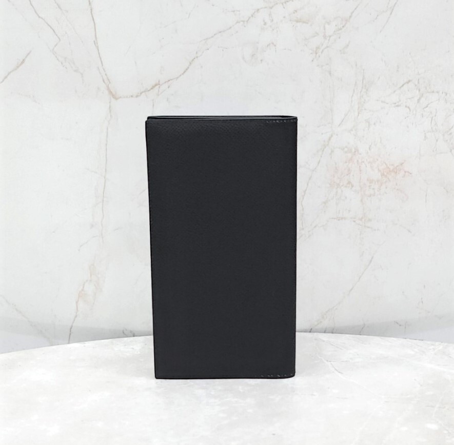 [럭스유] 에르메스 MC2 플레밍 장지갑 앱송 블랙 D각인