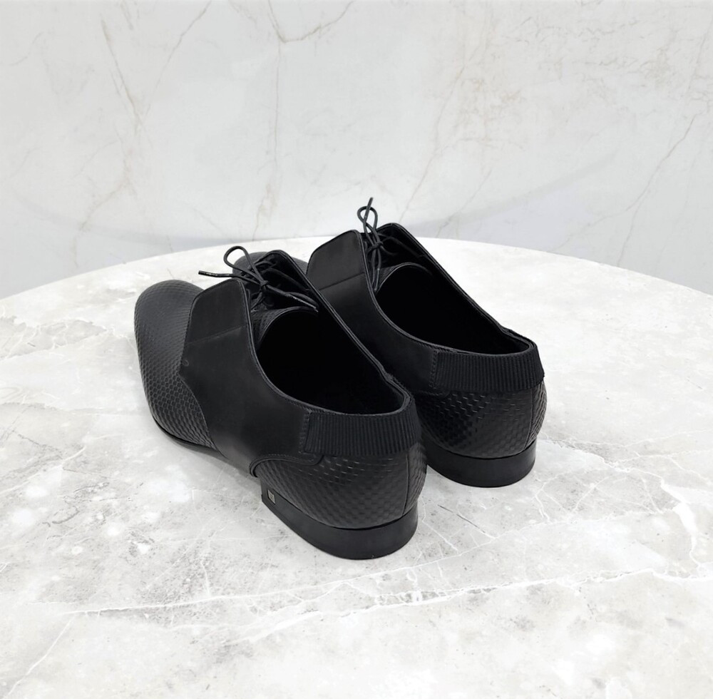 [럭스유] (새상품) 8 / 루이비통 LV 블랙 다미에 남성 구두