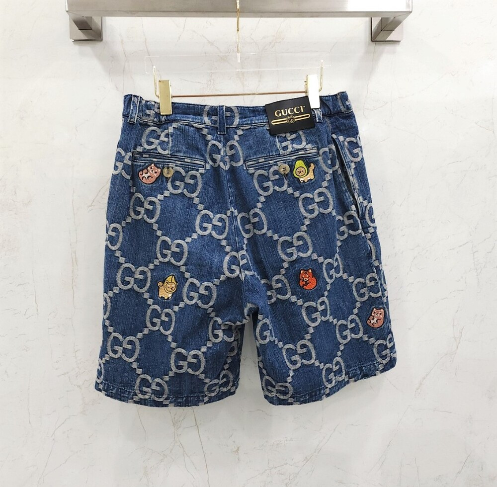 [럭스유] 46 / 구찌 GG 애니멀 멀티로고 반바지