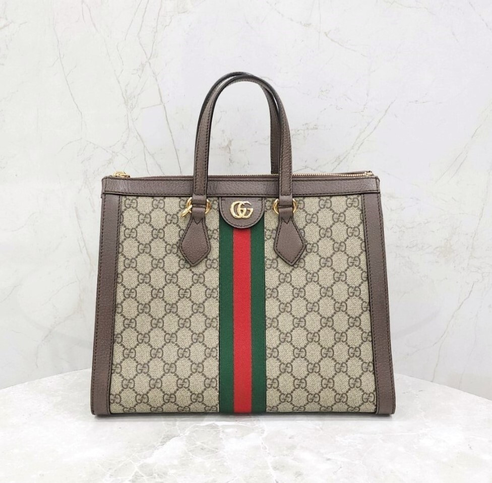 [럭스유] 구찌 GG 수프림 오피디아 토트 숄더백 524537