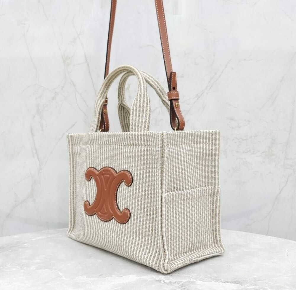 [럭스유] 셀린느 스몰 타이스 카바스 스트라이프 토트백 199162FEE