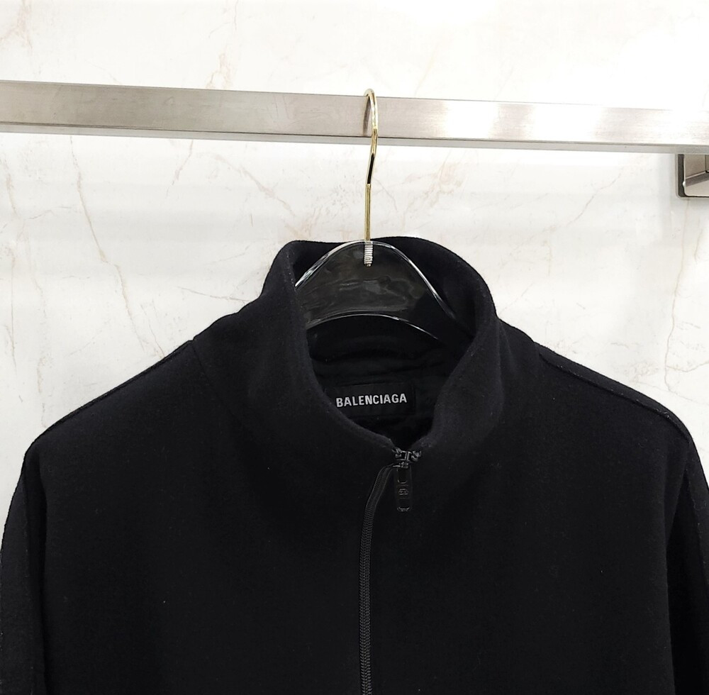 [럭스유] 46 / 발렌시아가 로고 울 집업 자켓 534315