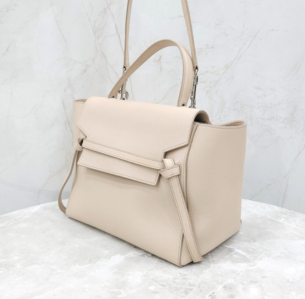 [럭스유] 셀린느 미니 벨트백 그레인 카프스킨 라이트토프