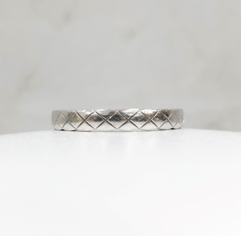 [럭스유] 샤넬 코코크러쉬 링 화이트골드 61호 J11793