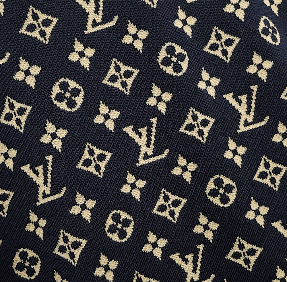 [럭스유] L / 루이비통 모노그램 자카드 풀오버 니트