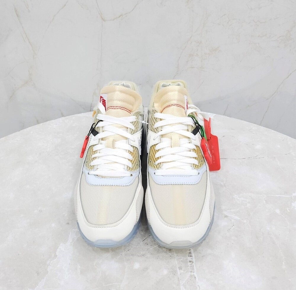 [럭스유] US8.5 / 나이키 X 오프화이트 에어맥스 90 OG 더 텐