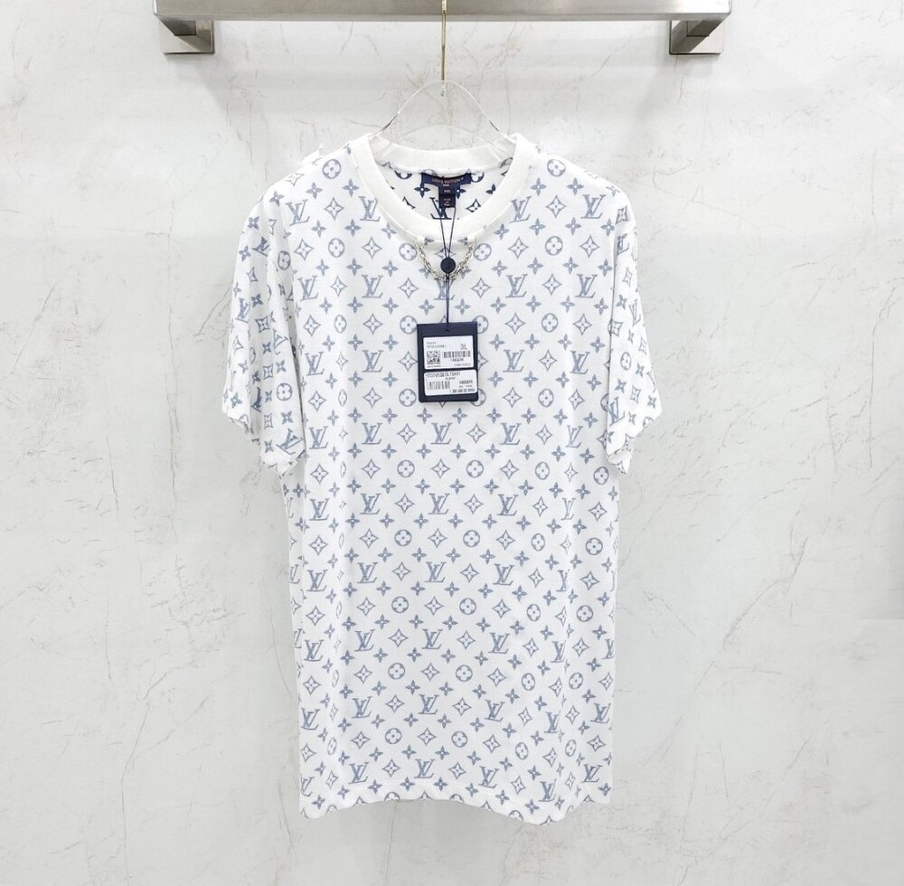 [럭스유] (새상품) 3L / 루이비통 LV 에스칼 프린티드 모노그램 티셔츠