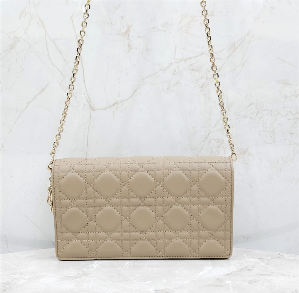 [럭스유] (새상품) 디올 레이디 디올 체인 파우치 숄더백 S0204ONMJ