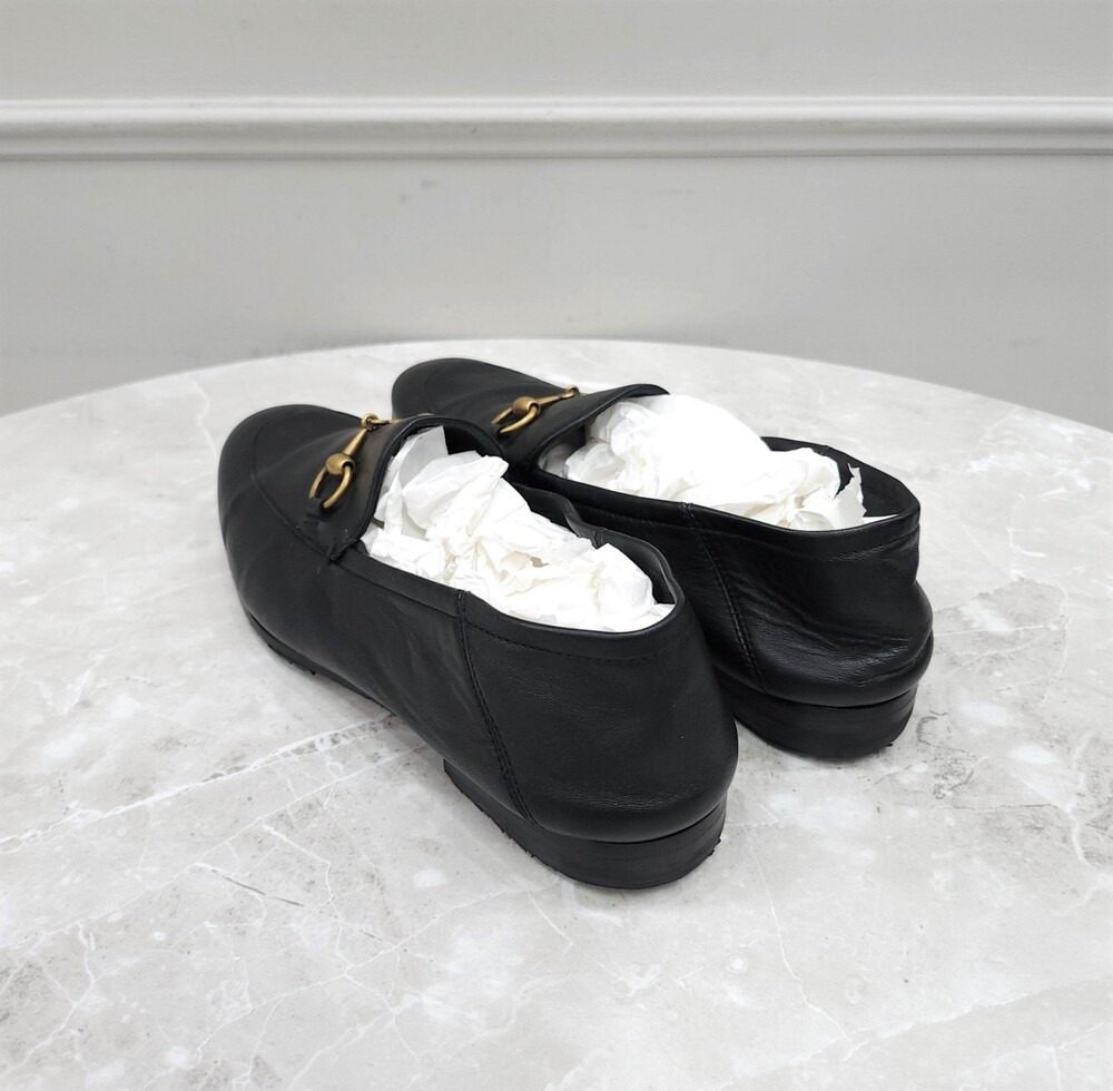 [럭스유] 8 / 구찌 홀스빗 금장 레더 로퍼