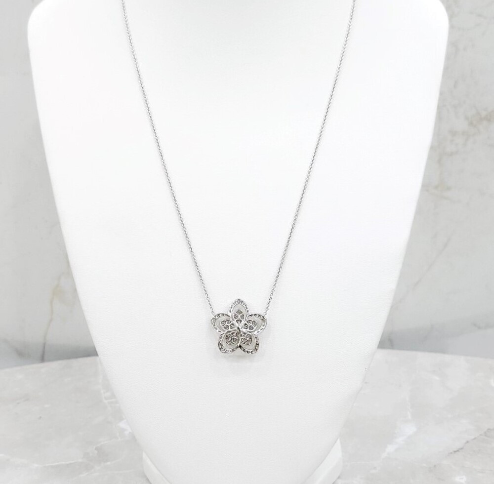 [럭스유] (새상품) 그라프 와일드 플라워 다이아몬드 펜던트 목걸이 RGP775