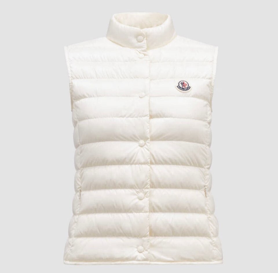 [럭스유] 2 / 몽클레어 여성 리안 패딩 조끼 화이트 I10931A10200
