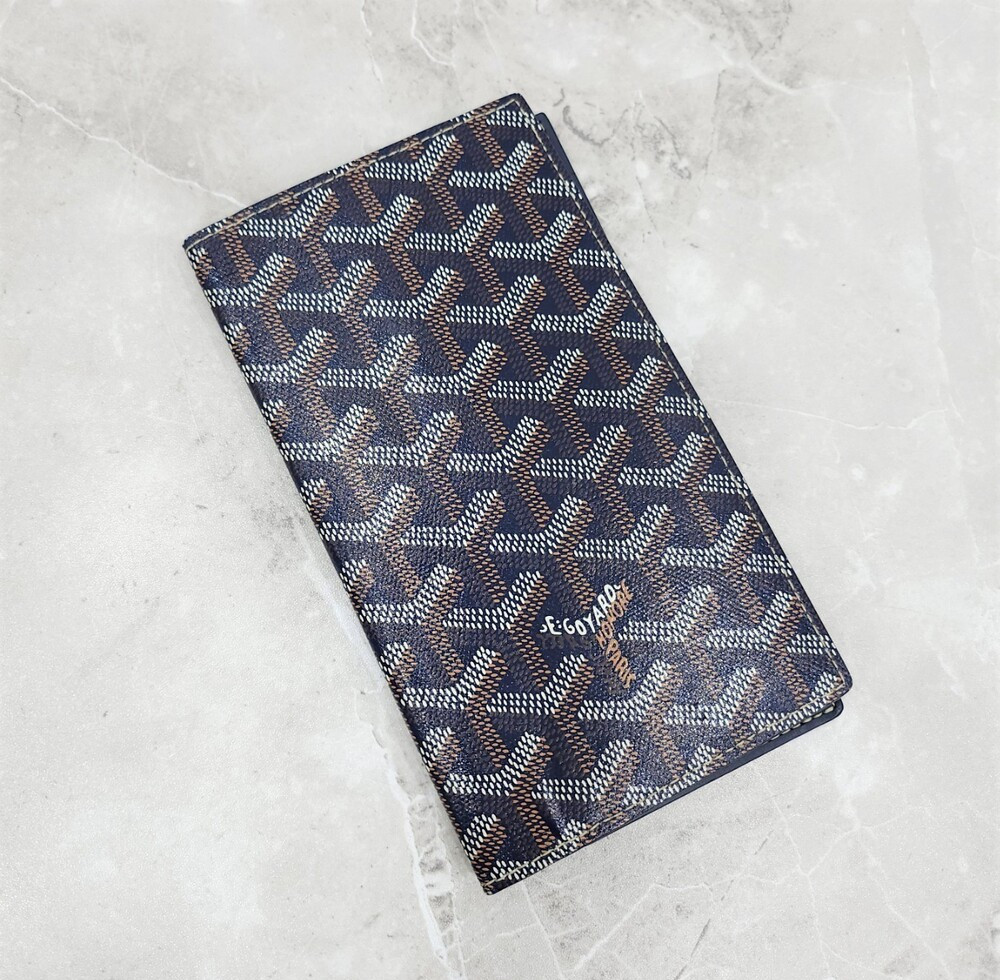 [럭스유] 고야드 스페셜 네이비 생로슈 장지갑