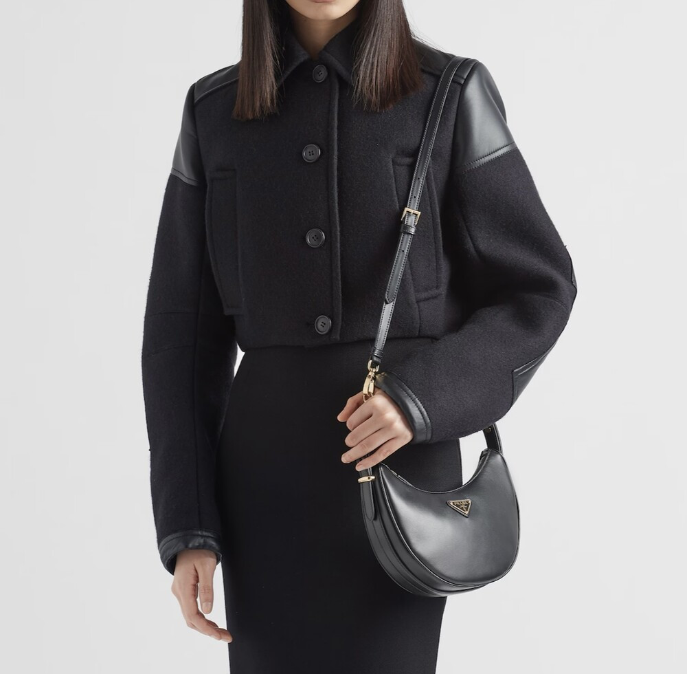 [럭스유] 프라다 아르케 스몰 가죽 숄더백 1BC194