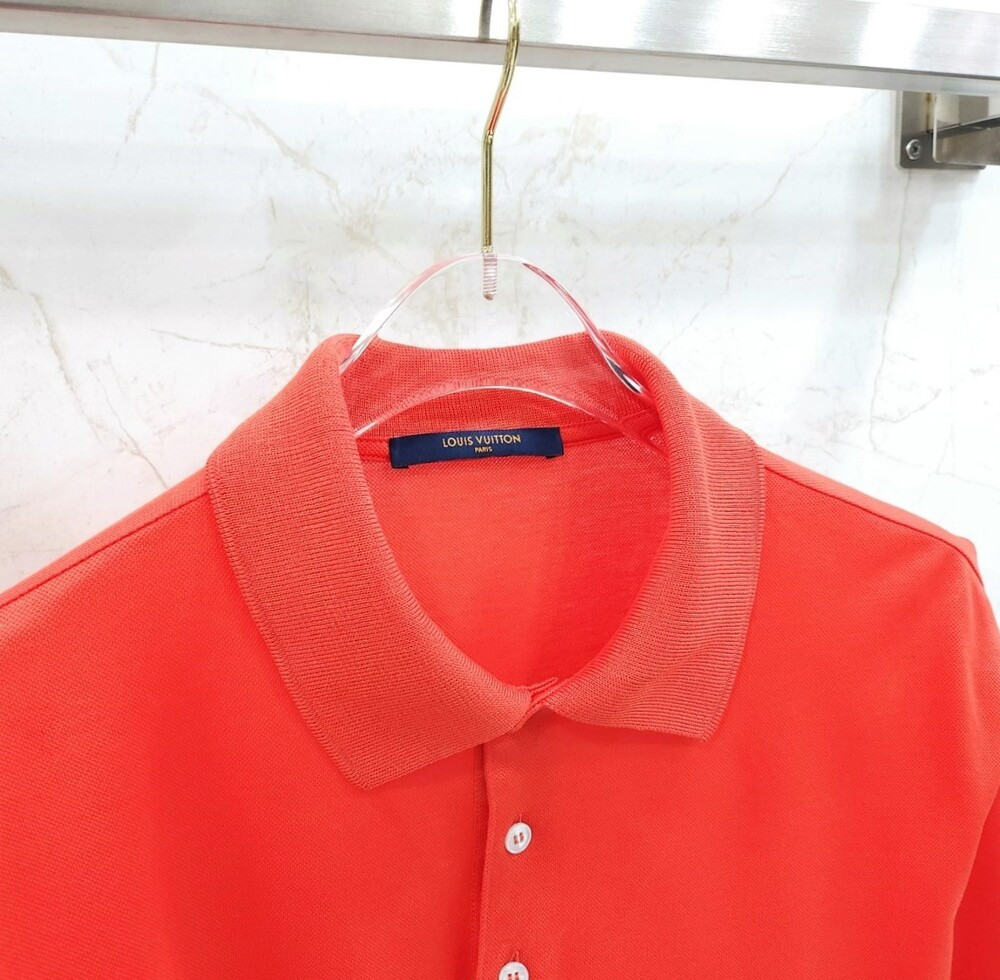 [럭스유] (새상품) XL / 루이비통 LV 로고 클래식 쇼트 PK 폴로 티셔츠