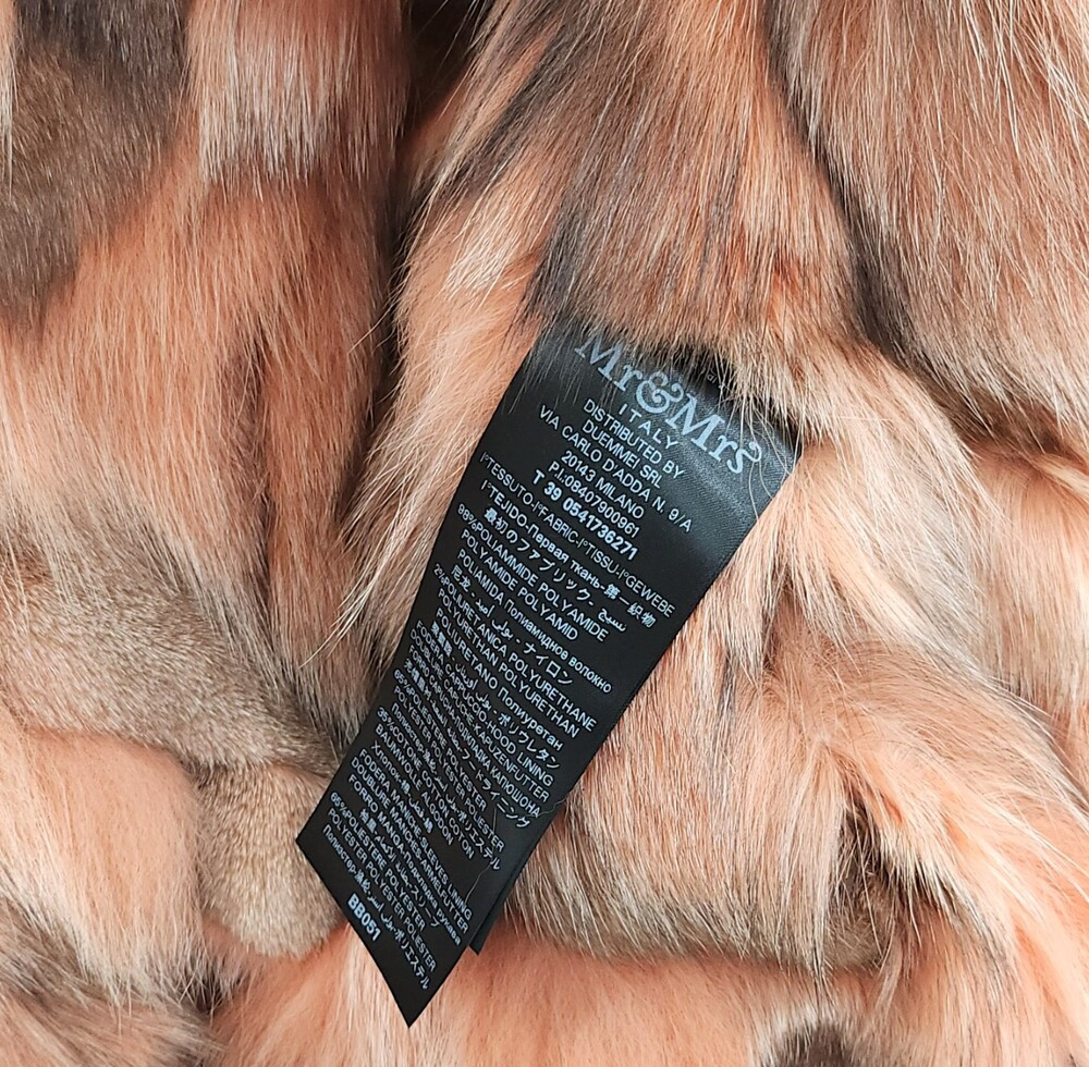 [럭스유] XS / 미스터앤미세스퍼 라쿤퍼 봄버 자켓