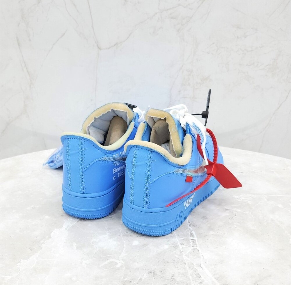 [럭스유] (새상품) US7 / 나이키 X 오프화이트 에어포스1 로우 MCA 유니버시티 블루